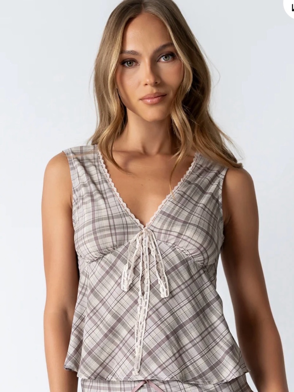 Bohme Jenna Plaid Blouse